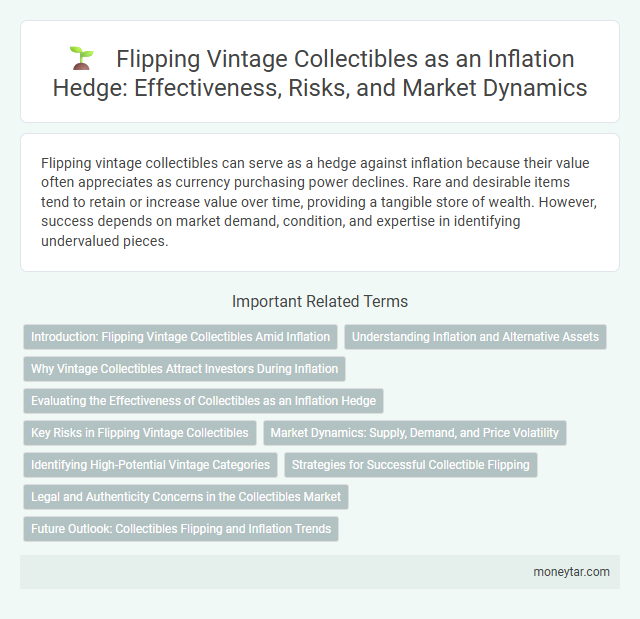 Flipping Vintage Collectibles as an Inflation Hedge: Effectiveness, Risks, and Market Dynamics