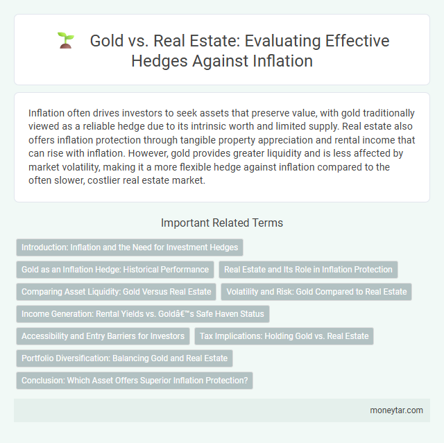Gold vs. Real Estate: Evaluating Effective Hedges Against Inflation