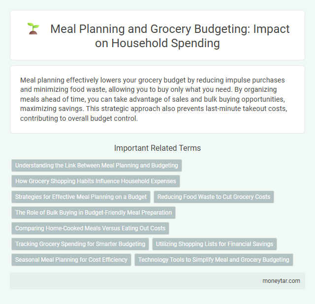 Meal Planning and Grocery Budgeting: Impact on Household Spending