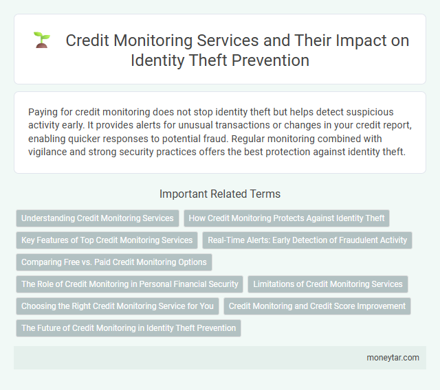 Credit Monitoring Services and Their Impact on Identity Theft Prevention
