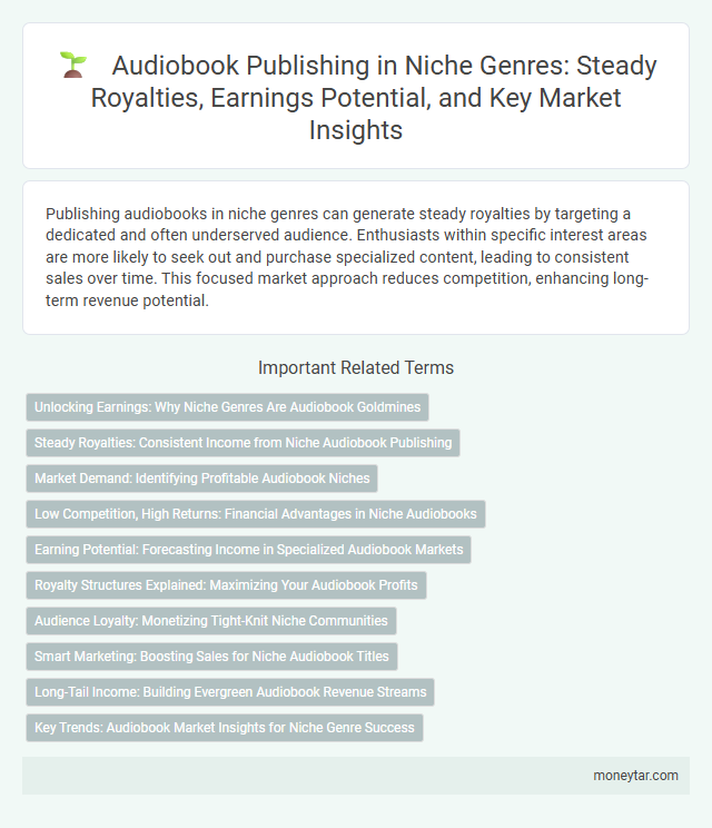 Audiobook Publishing in Niche Genres: Steady Royalties, Earnings Potential, and Key Market Insights