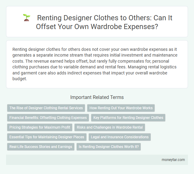 Renting Designer Clothes to Others: Can It Offset Your Own Wardrobe Expenses?
