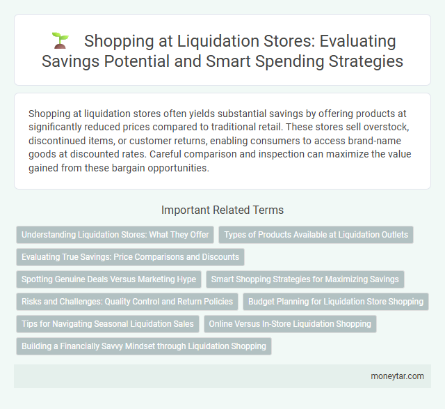 Shopping at Liquidation Stores: Evaluating Savings Potential and Smart Spending Strategies