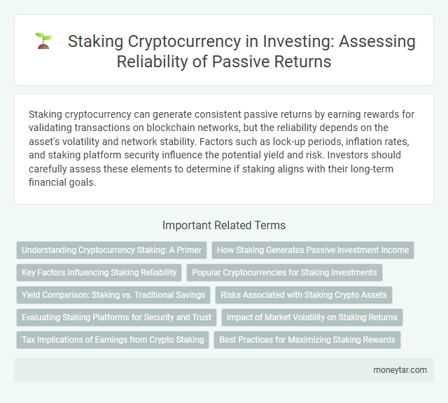 Staking Cryptocurrency in Investing: Assessing Reliability of Passive Returns