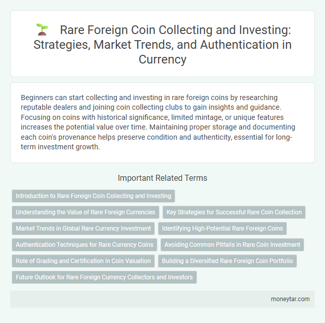 Rare Foreign Coin Collecting and Investing: Strategies, Market Trends, and Authentication in Currency
