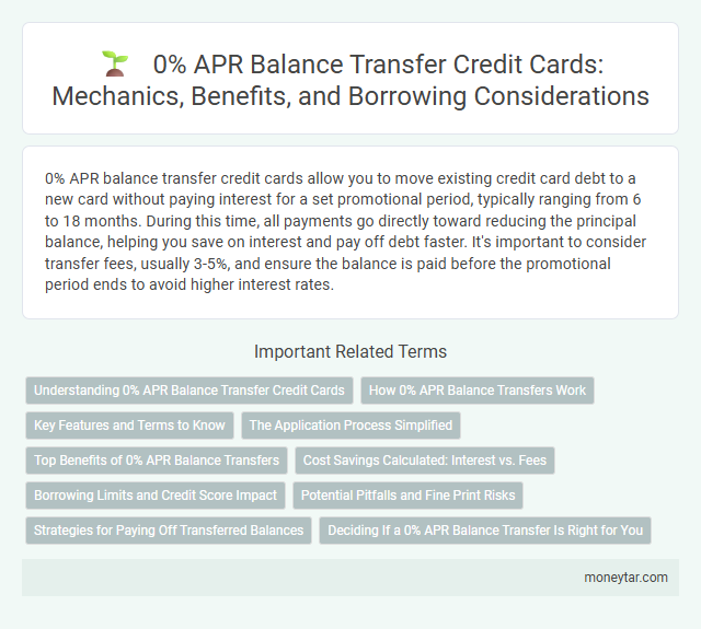 0% APR Balance Transfer Credit Cards: Mechanics, Benefits, and Borrowing Considerations