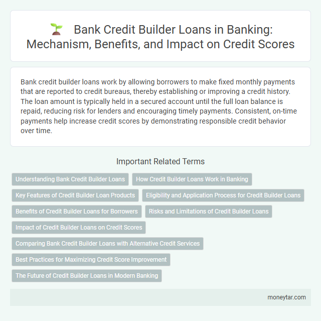 Bank Credit Builder Loans in Banking: Mechanism, Benefits, and Impact on Credit Scores