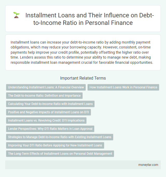Installment Loans and Their Influence on Debt-to-Income Ratio in Personal Finance