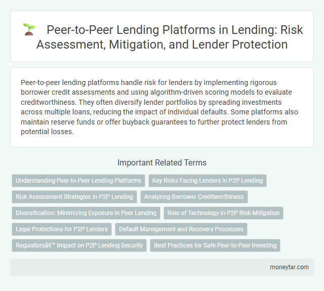 Peer-to-Peer Lending Platforms in Lending: Risk Assessment, Mitigation, and Lender Protection