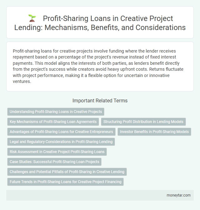 Profit-Sharing Loans in Creative Project Lending: Mechanisms, Benefits, and Considerations