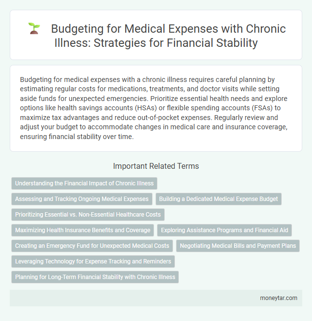 Budgeting for Medical Expenses with Chronic Illness: Strategies for Financial Stability