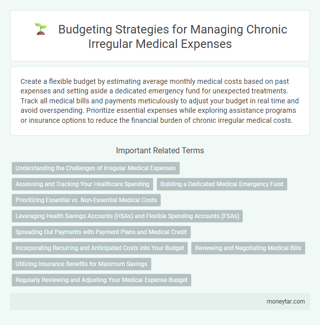 Budgeting Strategies for Managing Chronic Irregular Medical Expenses