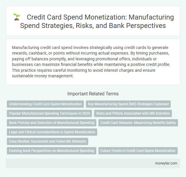 Credit Card Spend Monetization: Manufacturing Spend Strategies, Risks, and Bank Perspectives