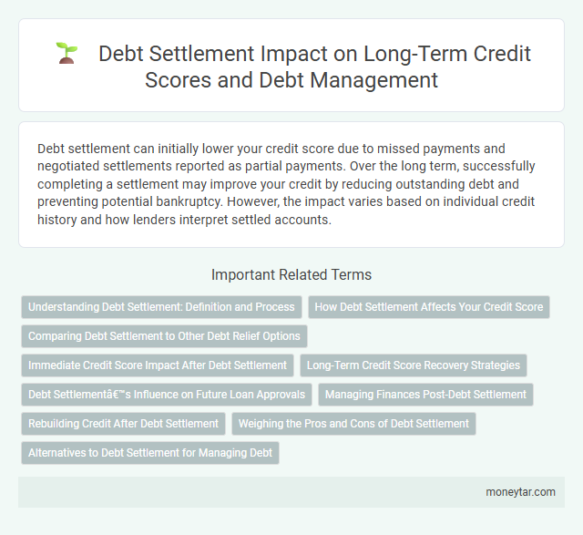 Debt Settlement Impact on Long-Term Credit Scores and Debt Management