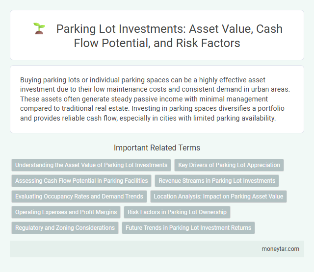 Parking Lot Investments: Asset Value, Cash Flow Potential, and Risk Factors