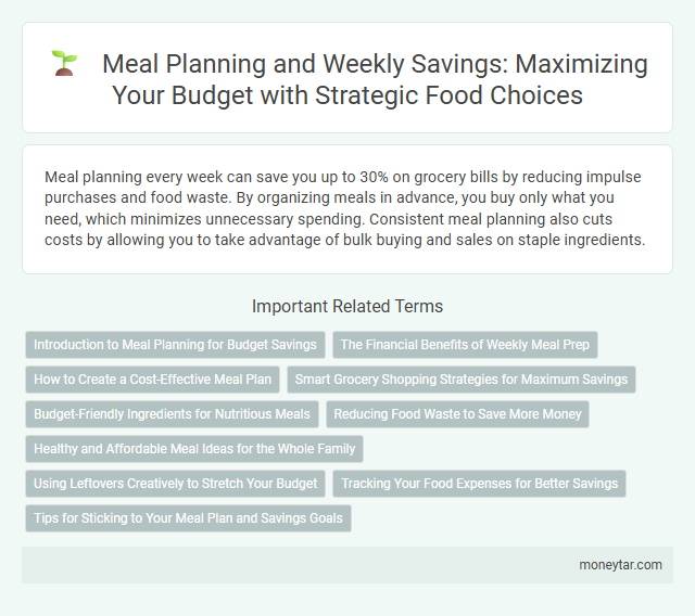 Meal Planning and Weekly Savings: Maximizing Your Budget with Strategic Food Choices