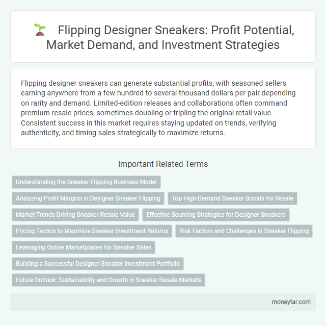 Flipping Designer Sneakers: Profit Potential, Market Demand, and Investment Strategies