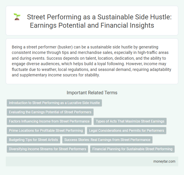 Street Performing as a Sustainable Side Hustle: Earnings Potential and Financial Insights