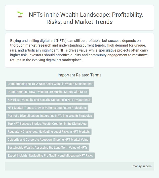 NFTs in the Wealth Landscape: Profitability, Risks, and Market Trends