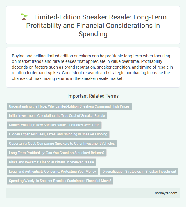 Limited-Edition Sneaker Resale: Long-Term Profitability and Financial Considerations in Spending