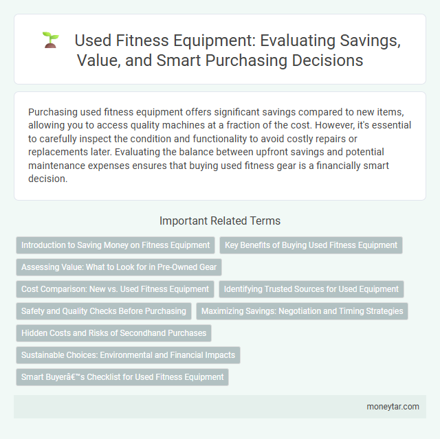 Used Fitness Equipment: Evaluating Savings, Value, and Smart Purchasing Decisions