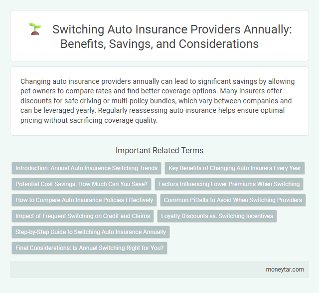 Switching Auto Insurance Providers Annually: Benefits, Savings, and Considerations