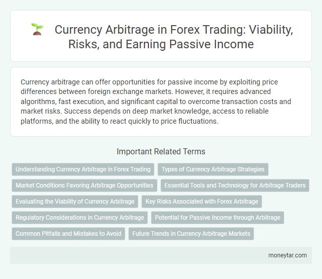 Currency Arbitrage in Forex Trading: Viability, Risks, and Earning Passive Income