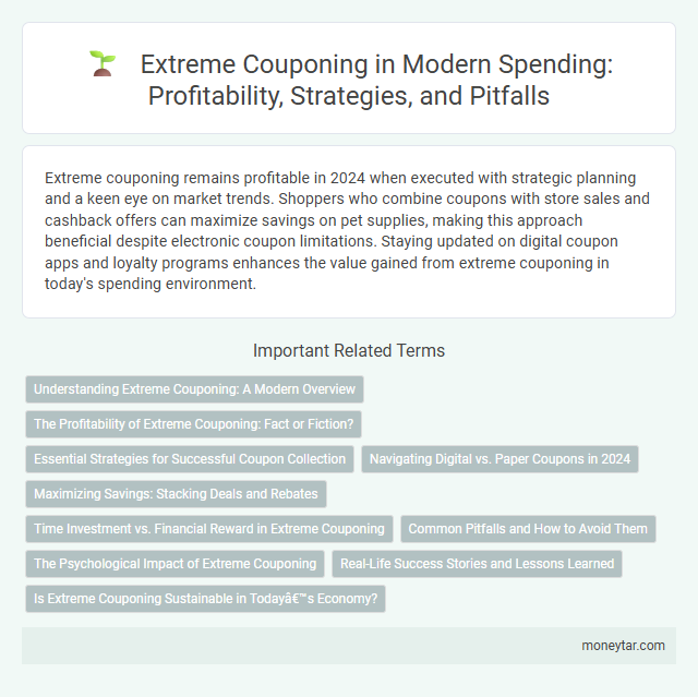 Extreme Couponing in Modern Spending: Profitability, Strategies, and Pitfalls