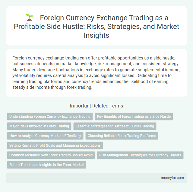 Foreign Currency Exchange Trading as a Profitable Side Hustle: Risks, Strategies, and Market Insights