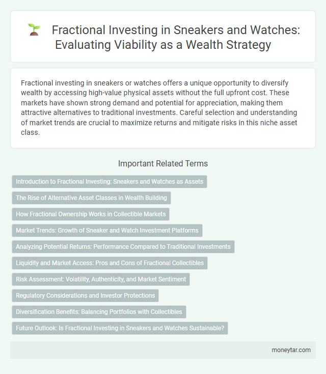 Fractional Investing in Sneakers and Watches: Evaluating Viability as a Wealth Strategy