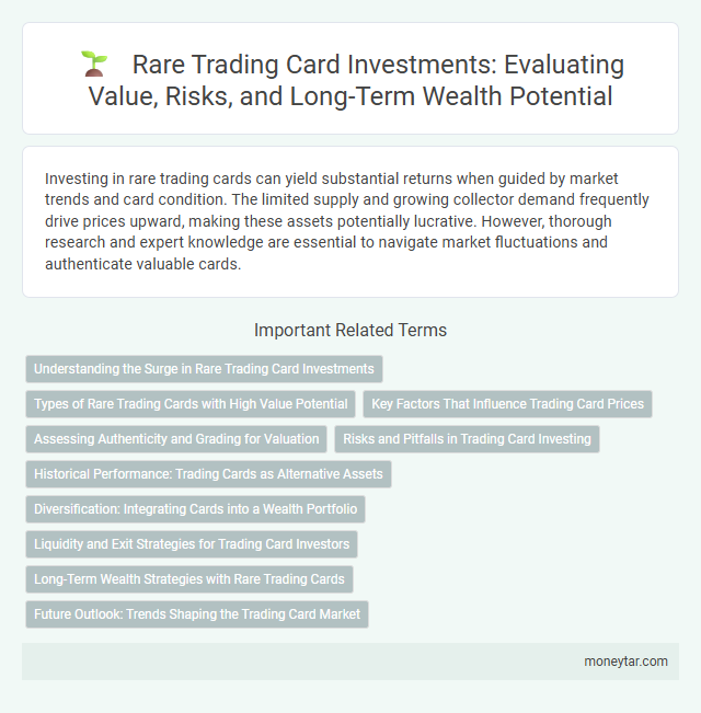 Rare Trading Card Investments: Evaluating Value, Risks, and Long-Term Wealth Potential