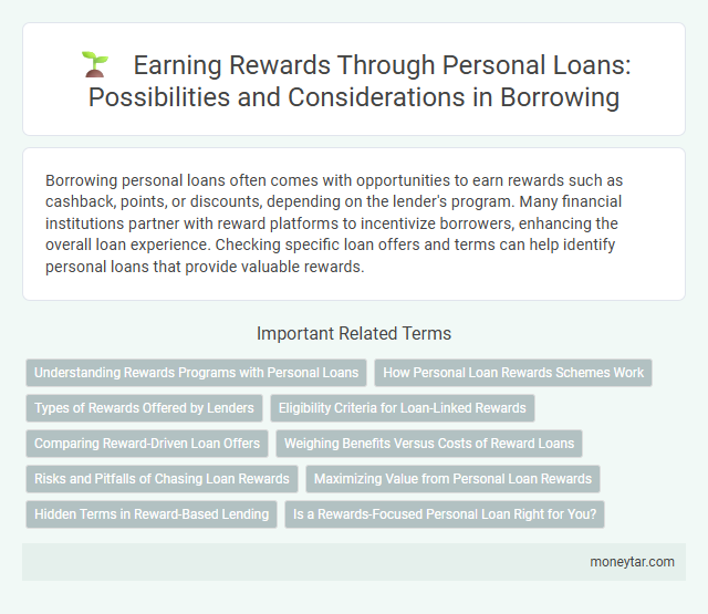 Earning Rewards Through Personal Loans: Possibilities and Considerations in Borrowing