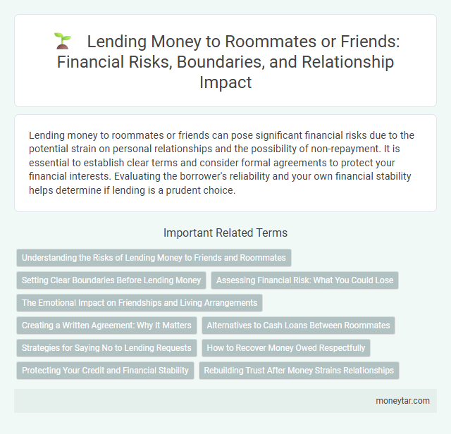 Lending Money to Roommates or Friends: Financial Risks, Boundaries, and Relationship Impact
