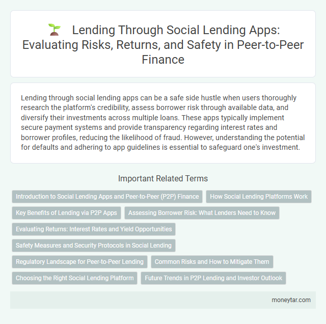 Lending Through Social Lending Apps: Evaluating Risks, Returns, and Safety in Peer-to-Peer Finance