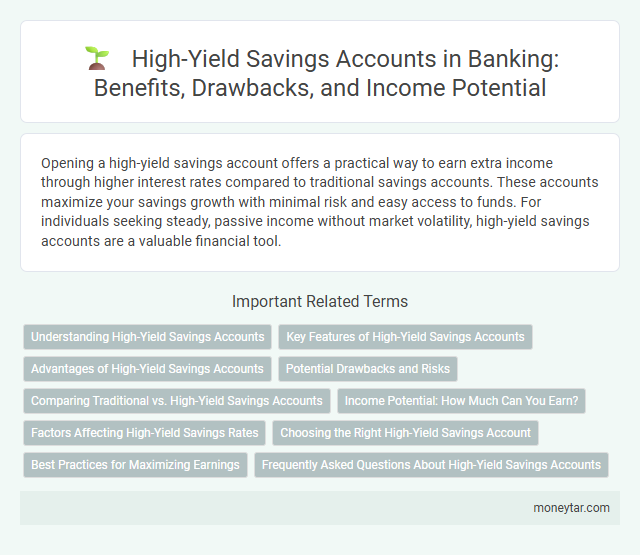 High-Yield Savings Accounts in Banking: Benefits, Drawbacks, and Income Potential