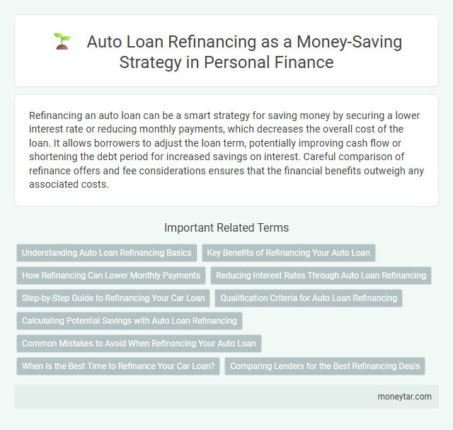 Auto Loan Refinancing as a Money-Saving Strategy in Personal Finance