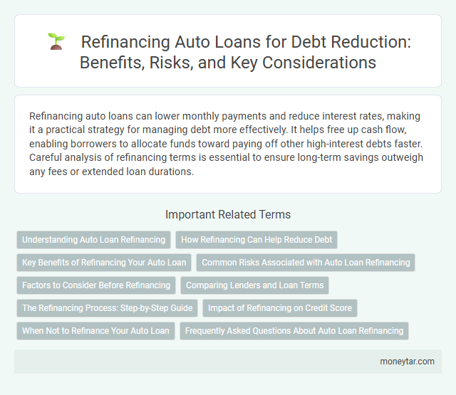 Refinancing Auto Loans for Debt Reduction: Benefits, Risks, and Key Considerations