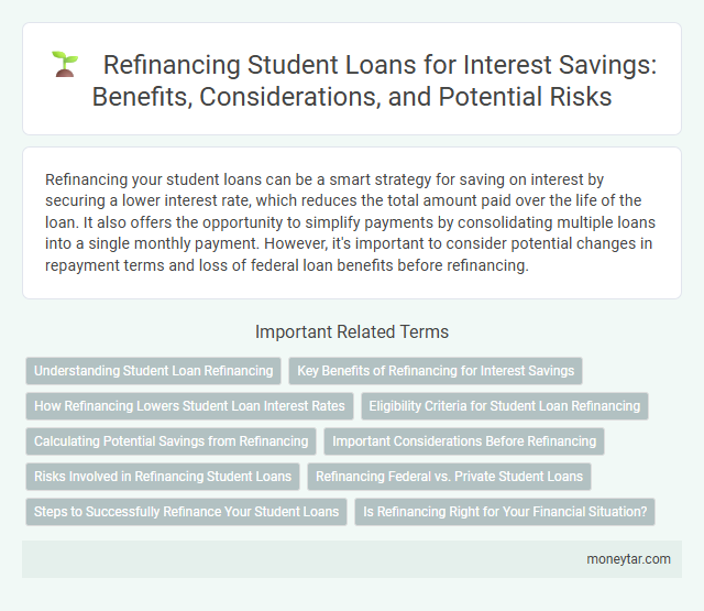 Refinancing Student Loans for Interest Savings: Benefits, Considerations, and Potential Risks
