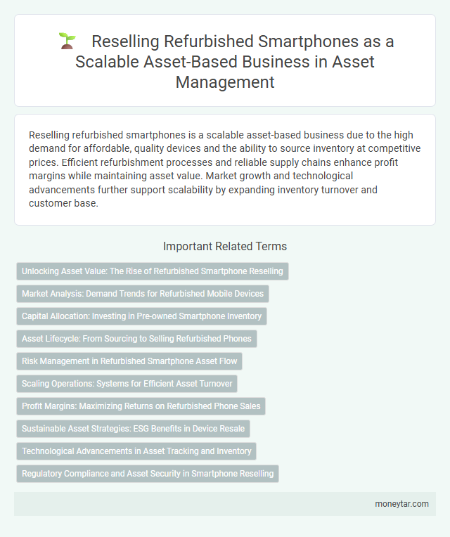 Reselling Refurbished Smartphones as a Scalable Asset-Based Business in Asset Management