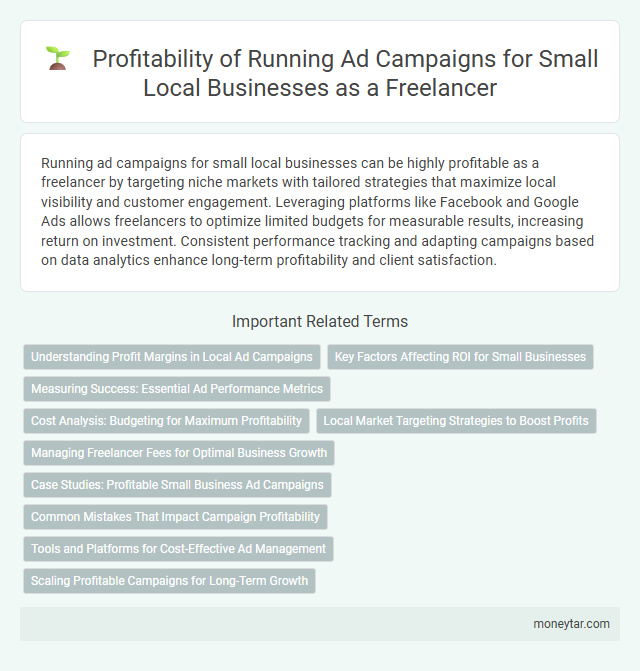Profitability of Running Ad Campaigns for Small Local Businesses as a Freelancer