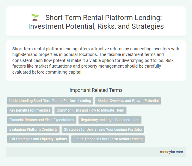 Short-Term Rental Platform Lending: Investment Potential, Risks, and Strategies