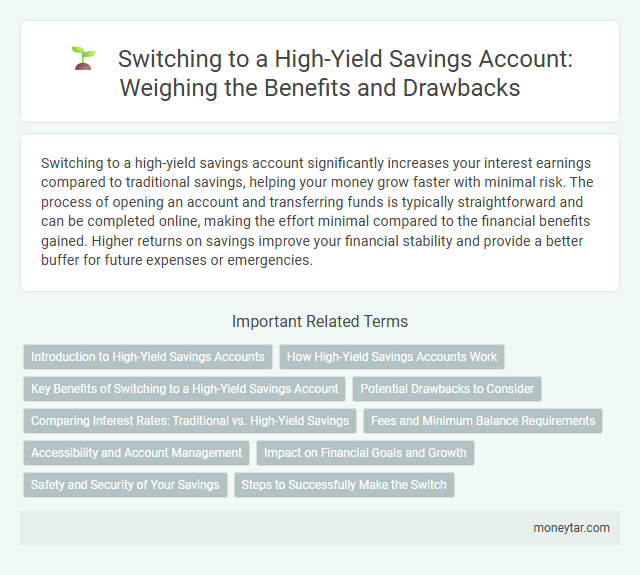 Switching to a High-Yield Savings Account: Weighing the Benefits and Drawbacks