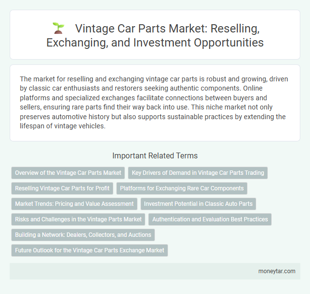Vintage Car Parts Market: Reselling, Exchanging, and Investment Opportunities