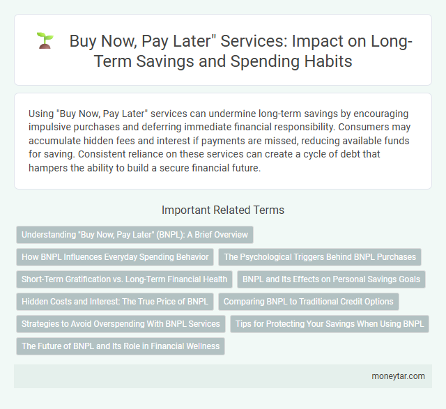 Buy Now, Pay Later Services: Impact on Long-Term Savings and Spending Habits