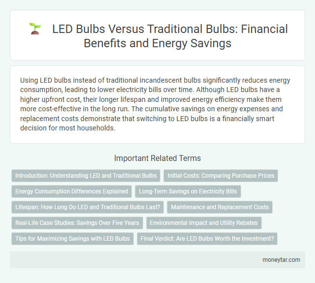 LED Bulbs Versus Traditional Bulbs: Financial Benefits and Energy Savings