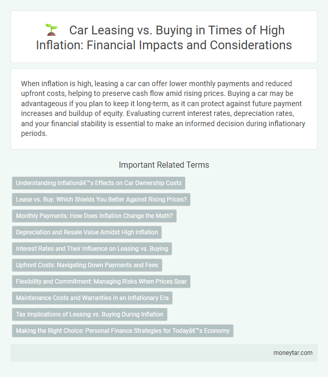 Car Leasing vs. Buying in Times of High Inflation: Financial Impacts and Considerations