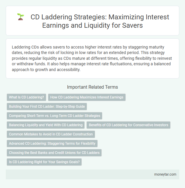 CD Laddering Strategies: Maximizing Interest Earnings and Liquidity for Savers