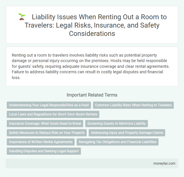 Liability Issues When Renting Out a Room to Travelers: Legal Risks, Insurance, and Safety Considerations