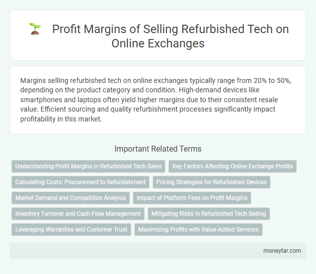 Profit Margins of Selling Refurbished Tech on Online Exchanges
