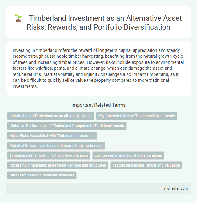 Timberland Investment as an Alternative Asset: Risks, Rewards, and Portfolio Diversification